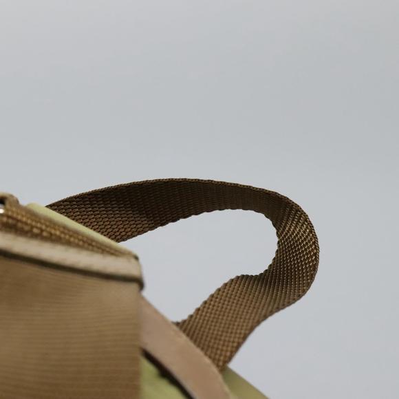 PRADA Backpack Nylon Beige Brown Silver Auth bs22981 - Picture 14 of 16